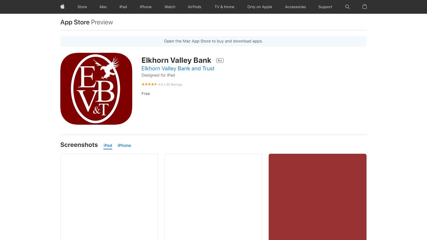 ‎Elkhorn Valley Bank on the App Store